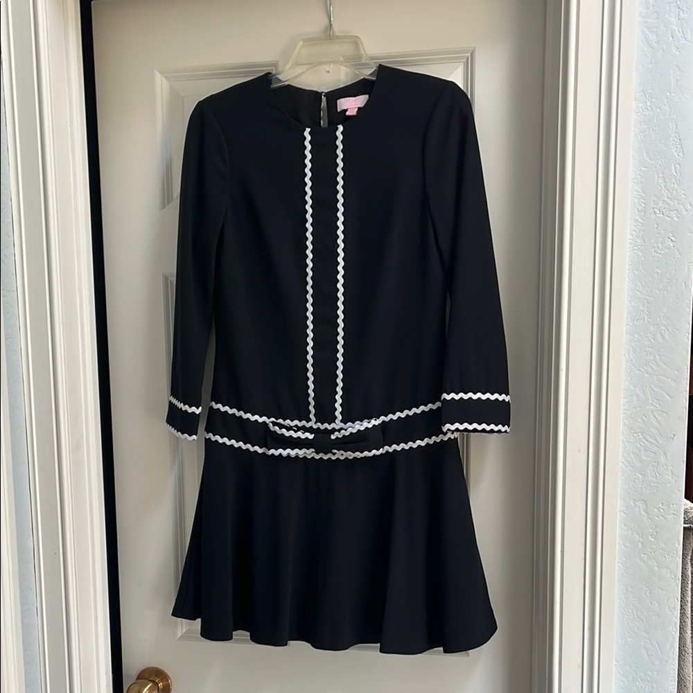 Ted Baker London Black and White Mini Dress